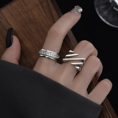 Lagdelte Twill-Ring