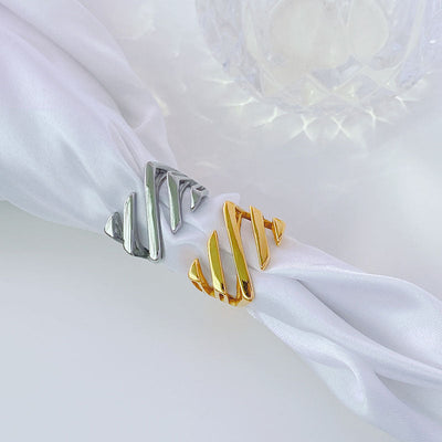 Lagdelte Twill-Ring