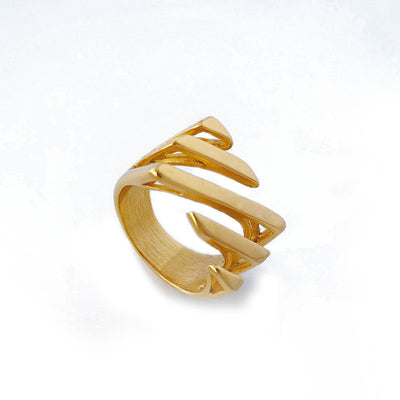Lagdelte Twill-Ring