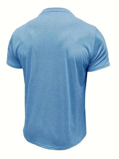 Saxon - Elegant Rund Hals T-shirt Med Lomme