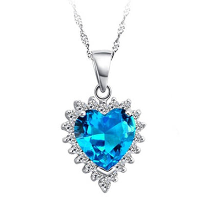 Saphira Vale Ring | Hvidguld