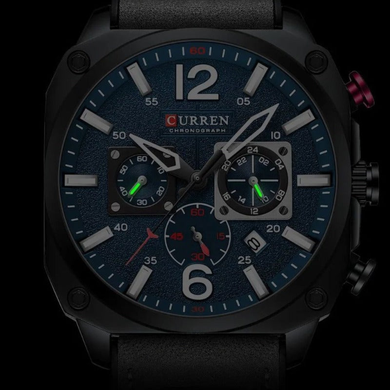 Fremragende Forretningslæder Kvarts Ur™ - Olsen & Olsen