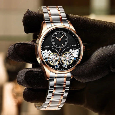 Dobbelt Tourbillon Luminous Mekanisk Ur