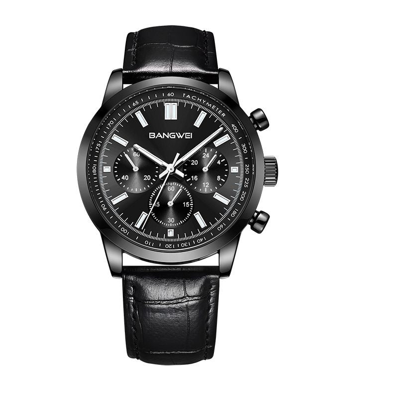Casual Sport Militær Erhverv Læder Quartz Ur™ - Olsen & Olsen
