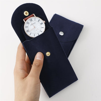 Milo | Premium Ur-rejseetui med Suede-indvendigt for