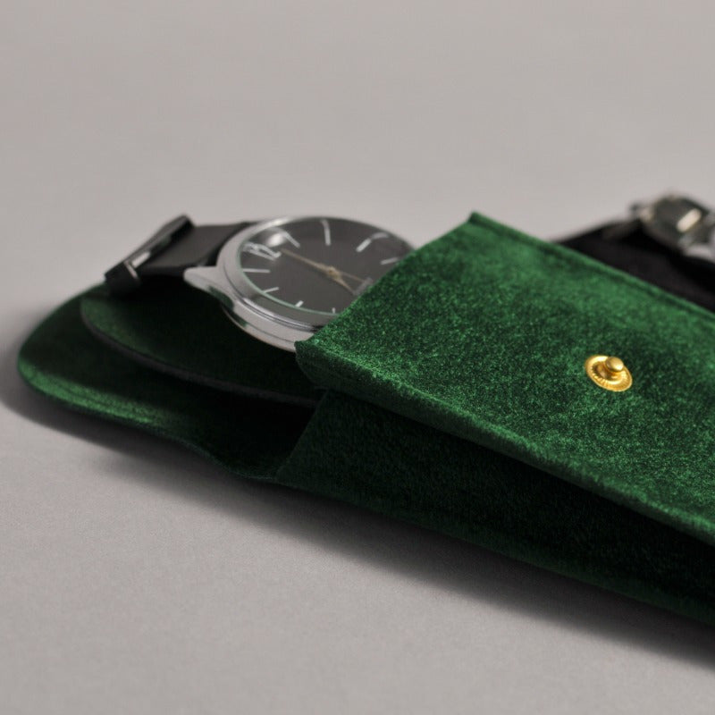 Milo | Premium Ur-rejseetui med Suede-indvendigt for