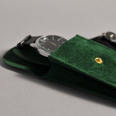 Milo | Premium Ur-rejseetui med Suede-indvendigt for