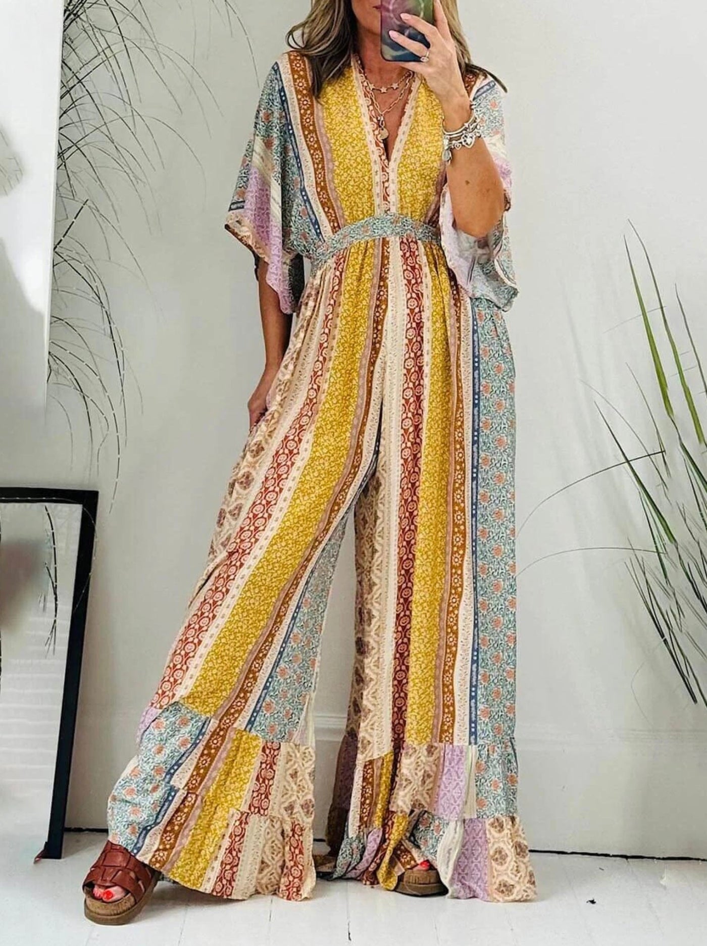 Fleur™ | Jumpsuit i Boho-stil
