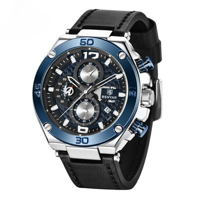 Kvarts Multifunktionel Sport Chronograph Ur