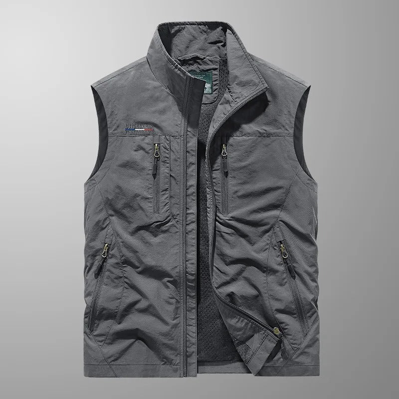 Anthelme™ | Åndbar og Ultra-Funktionel Cargo Vest