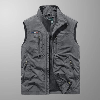 Anthelme™ | Åndbar og Ultra-Funktionel Cargo Vest