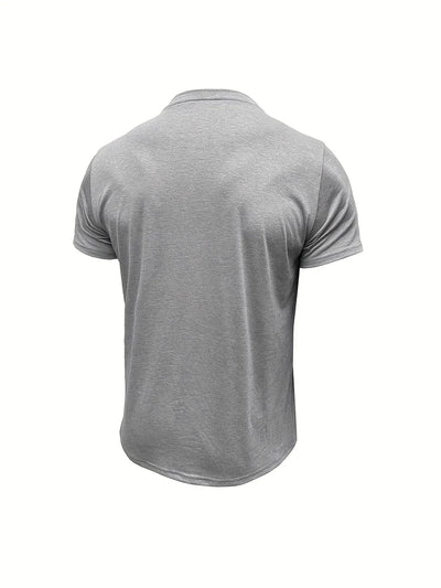 Saxon - Elegant Rund Hals T-shirt Med Lomme