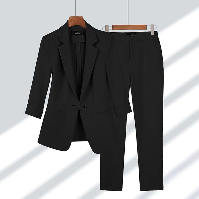 Chloé™ | Blazer & Bukser (Sæt)