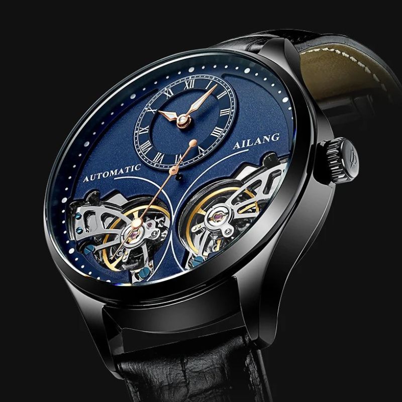 Dobbelt Tourbillon Luminous Mekanisk Ur