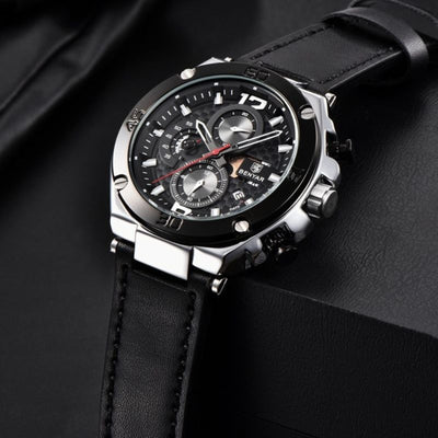 Kvarts Multifunktionel Sport Chronograph Ur