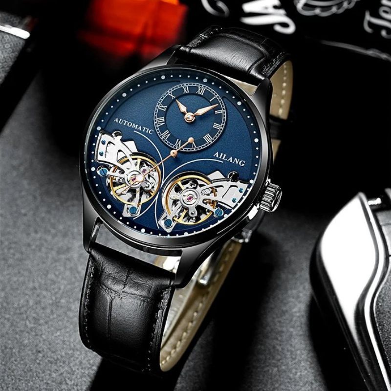 Dobbelt Tourbillon Luminous Mekanisk Ur