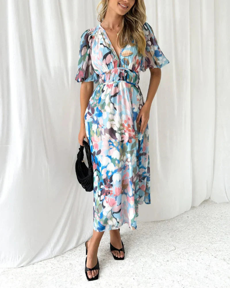 Maxi Rosea Boho Kjole