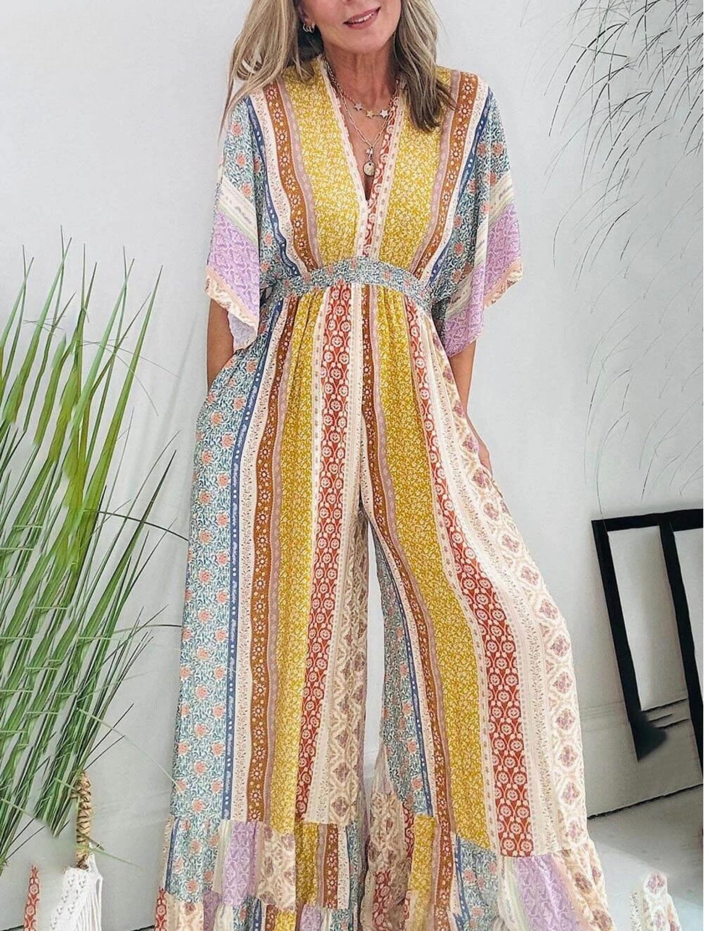 Fleur™ | Jumpsuit i Boho-stil