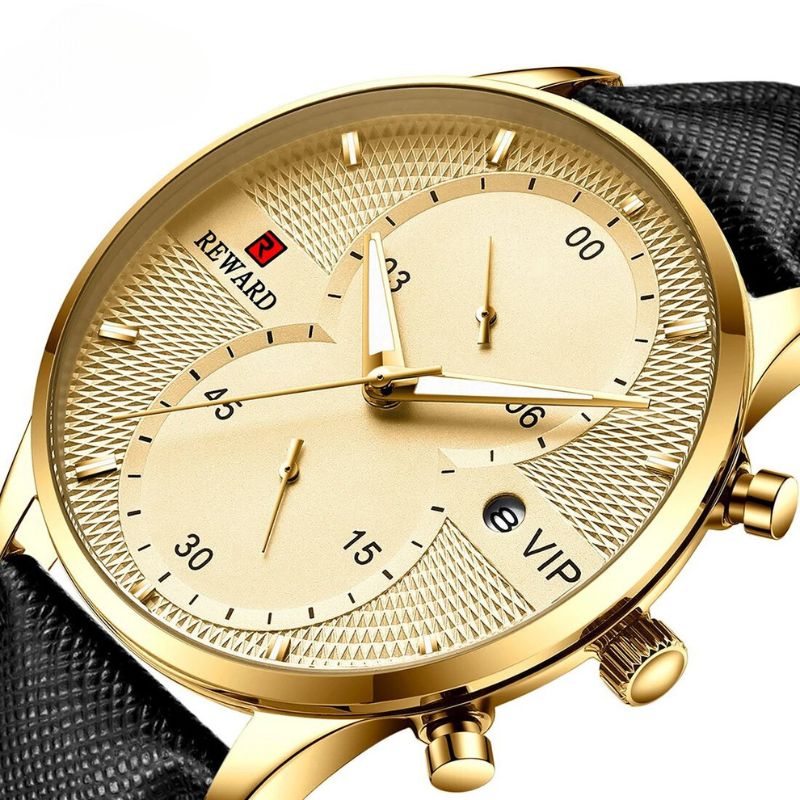 Luksuriøs Chronograph Holdbar Quartz Ur