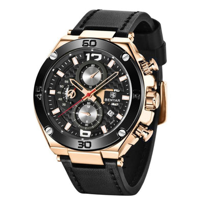 Kvarts Multifunktionel Sport Chronograph Ur