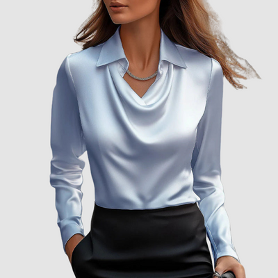 Catalina™ Elegant Satin Bluse
