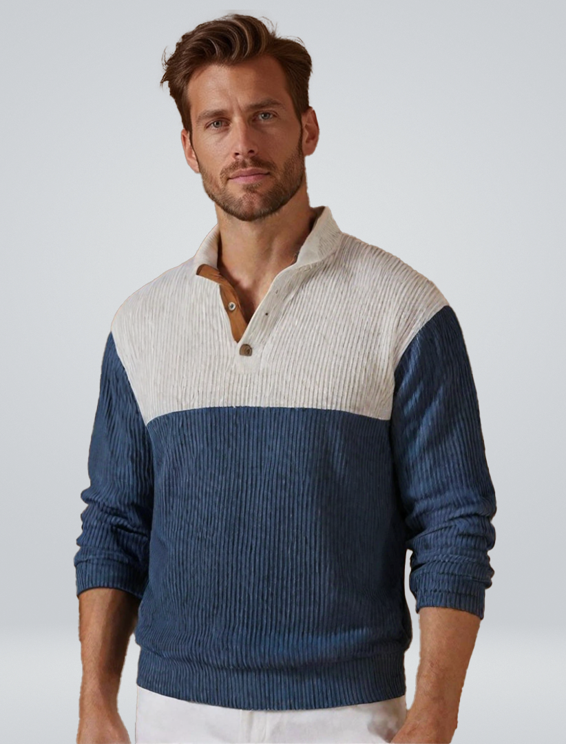 Jesper | Moderne Sweater med Knapper