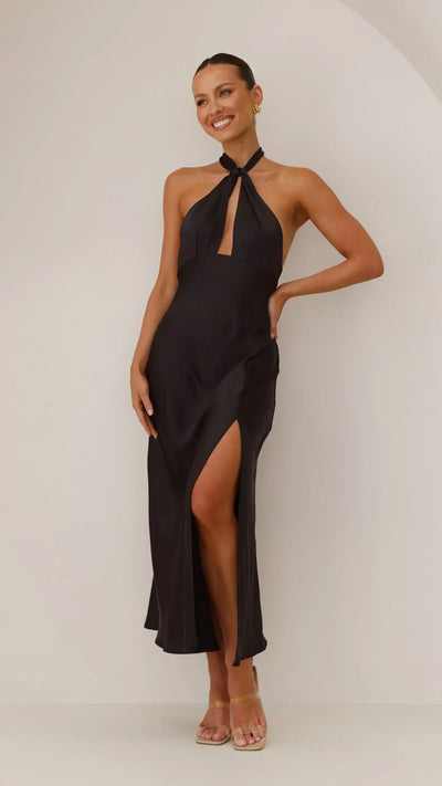 Maxi kjole Rosea Halter