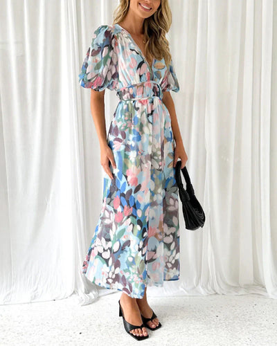 Maxi Rosea Boho Kjole