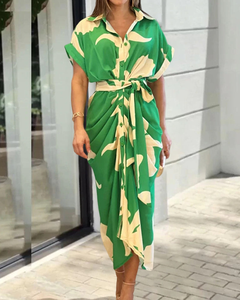 Dayna™ | Kjole med kunsttryk