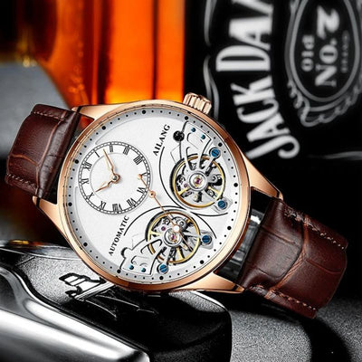 Dobbelt Tourbillon Luminous Mekanisk Ur