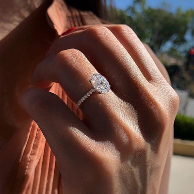 Benigna Pavesi Ring | Hvidguld