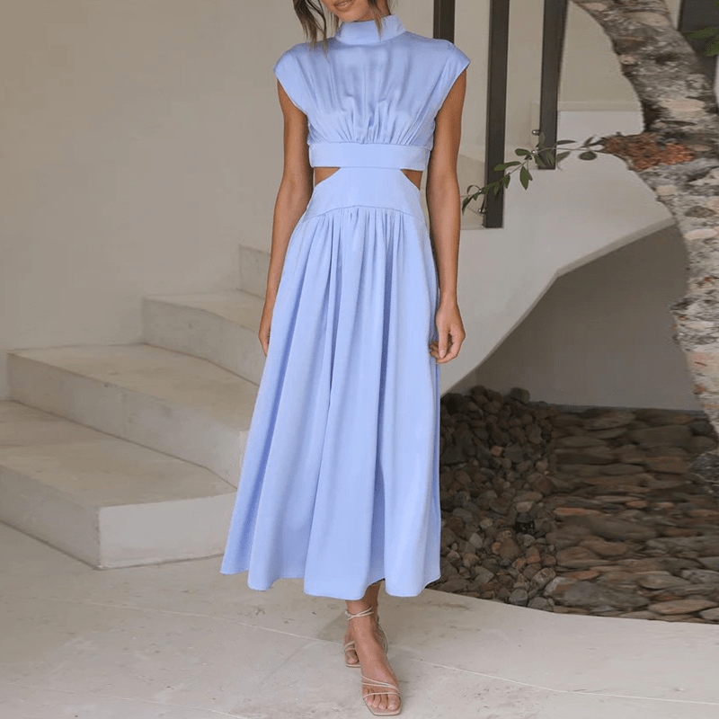Rosea lang elegant kjole