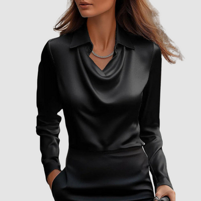 Catalina™ Elegant Satin Bluse