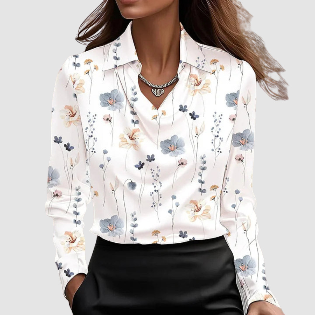 Catalina™ Elegant Satin Bluse