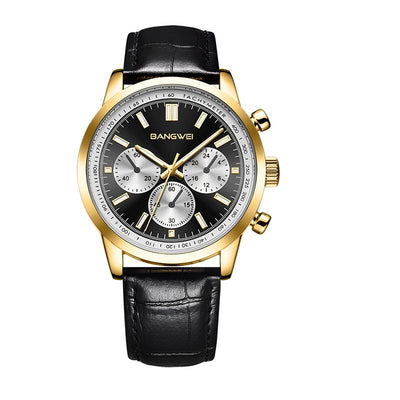 Casual Sport Militær Erhverv Læder Quartz Ur™ - Olsen & Olsen