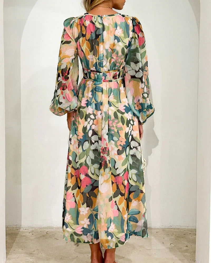 Maxi Rosea Boho Kjole
