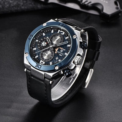 Kvarts Multifunktionel Sport Chronograph Ur