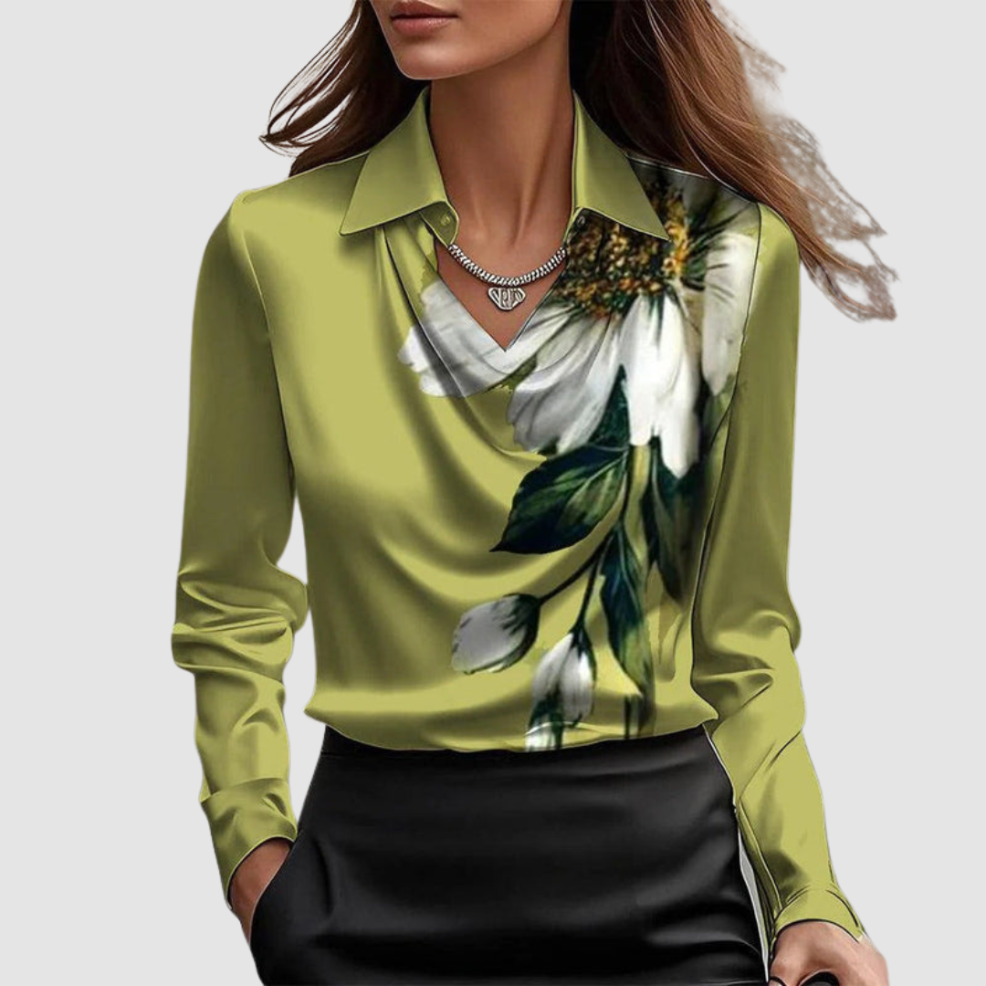 Catalina™ Elegant Satin Bluse