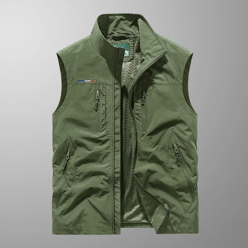 Anthelme™ | Åndbar og Ultra-Funktionel Cargo Vest