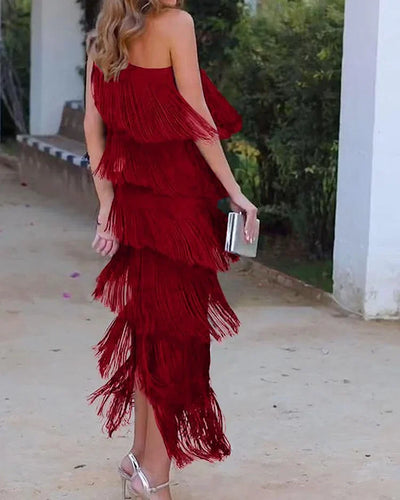 Sukienka Rosea Effortless Elegance med bare skuldre