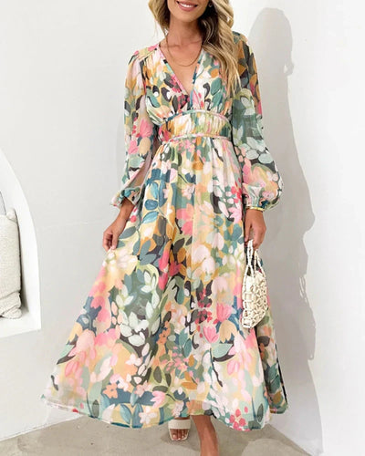 Maxi Rosea Boho Kjole