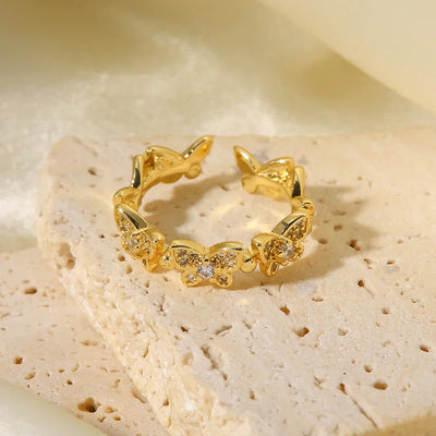 Colleen Schmetterling Guld Ring