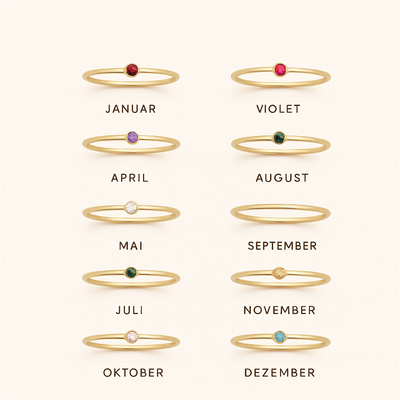 Amelia Fødselssten Ring