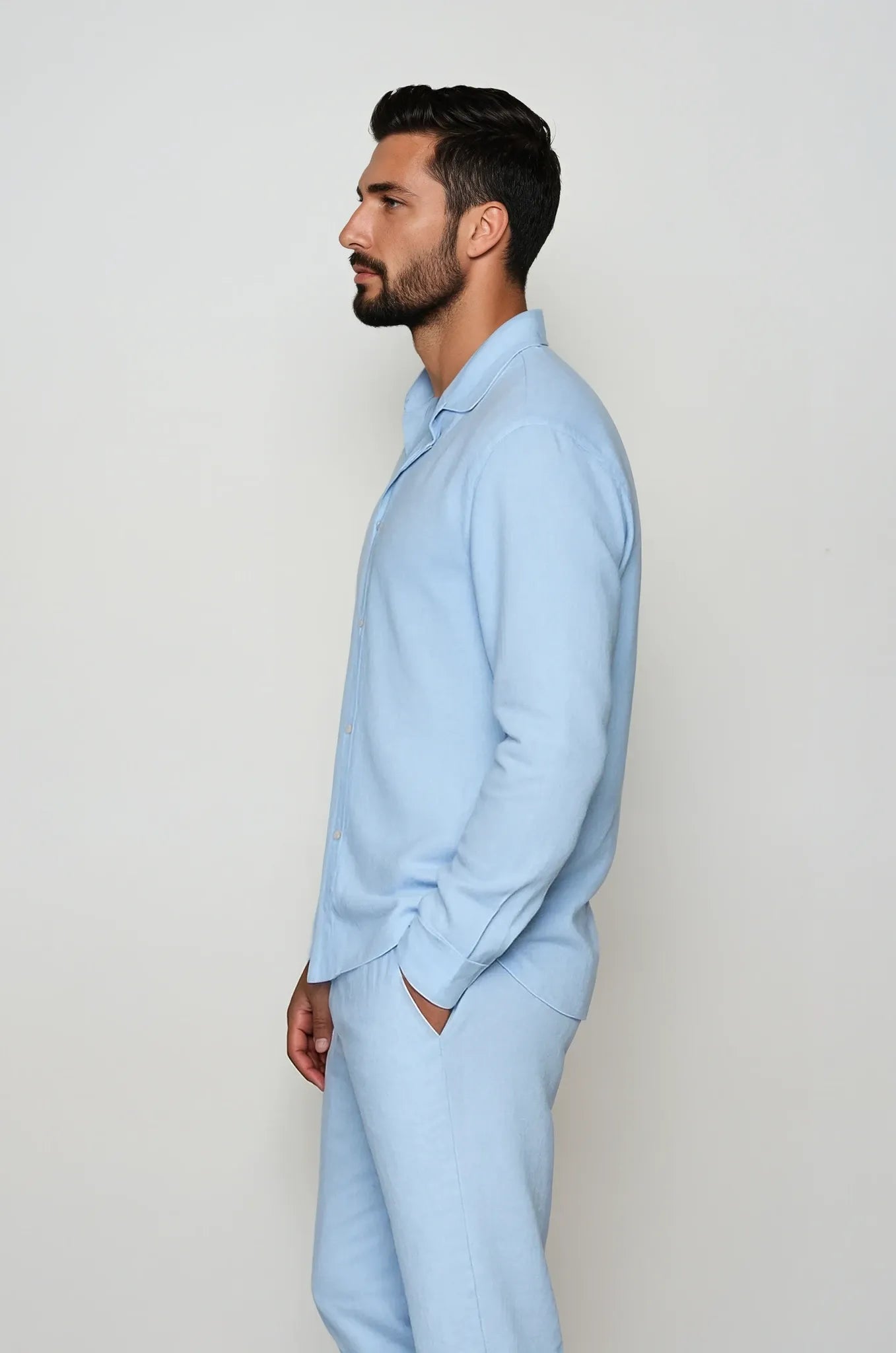 Elegant Linned Sæt