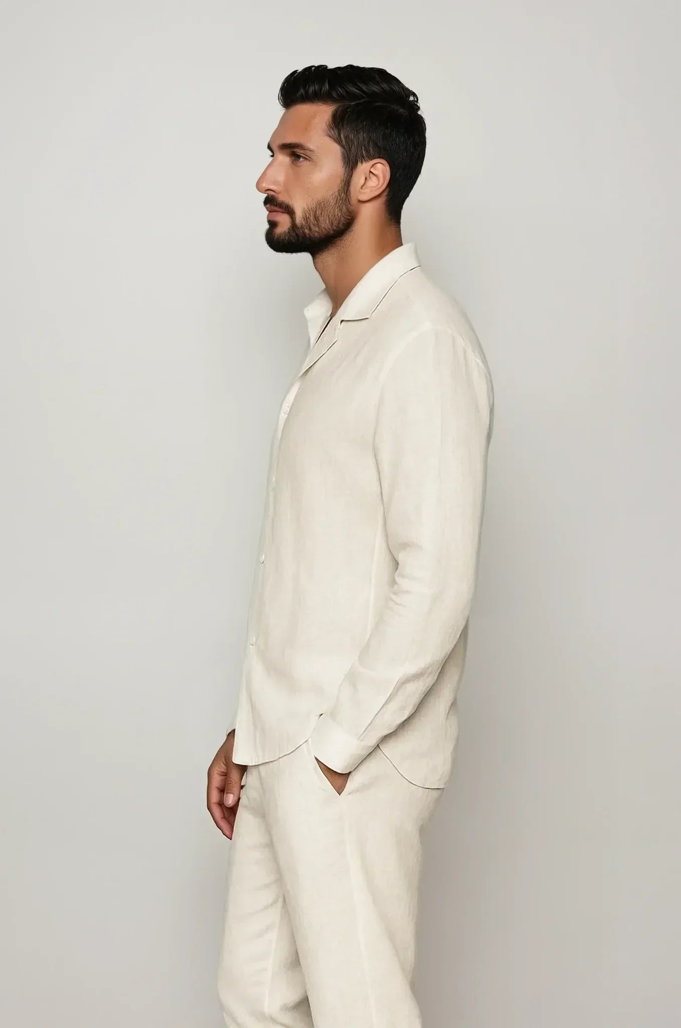 Elegant Linned Sæt