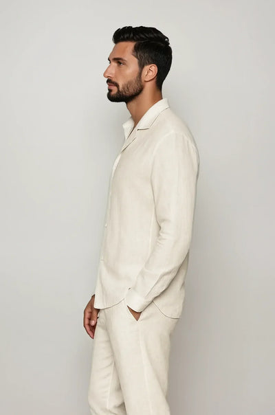 Elegant Linned Sæt