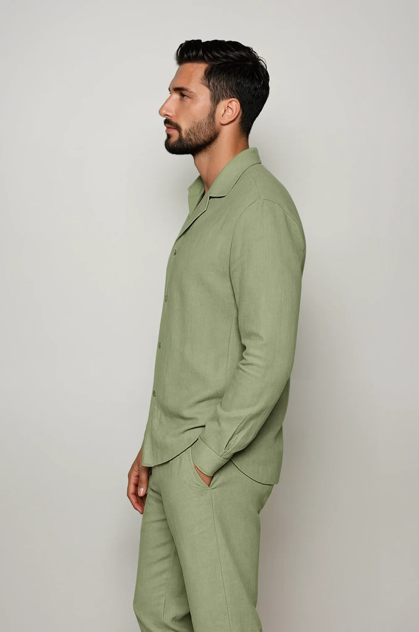 Elegant Linned Sæt