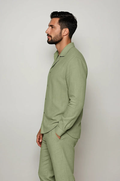 Elegant Linned Sæt