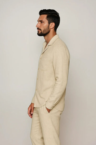 Elegant Linned Sæt