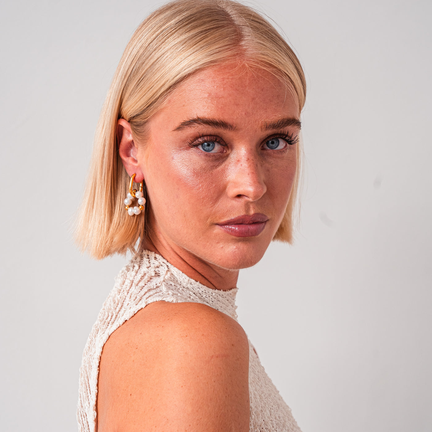 Perle ørering